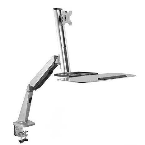 Lumi Sit-Stand Desk Converter Workstation Mount DWS02-C01
