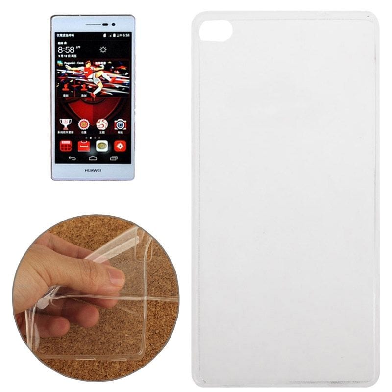 Tuff-Luv TPU Gel Case for Huawei P8 Lite Clear E12_64