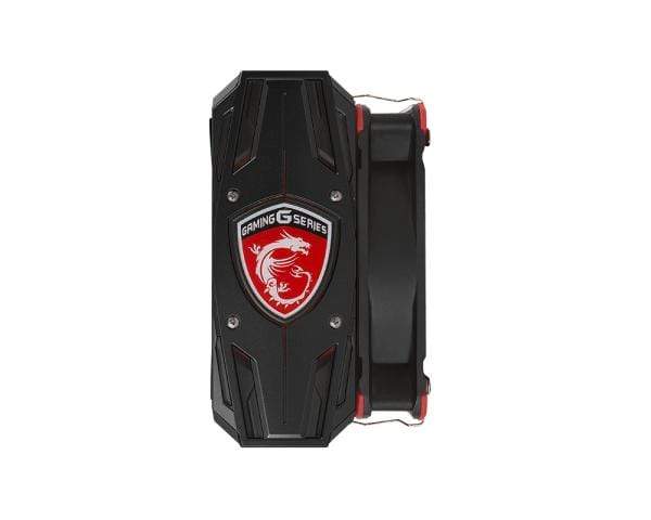 MSI Core Frozr L CPU Cooler 120mm Black and Metallic Red 1800rpm E32-0801920-A87