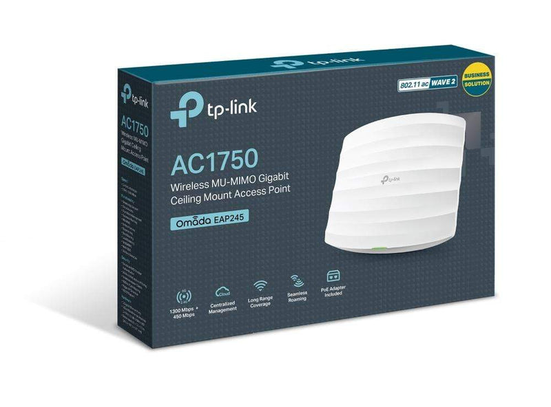TP-Link EAP245 Wireless Access Point 1300 Mbit/s Power Over Ethernet (PoE) White