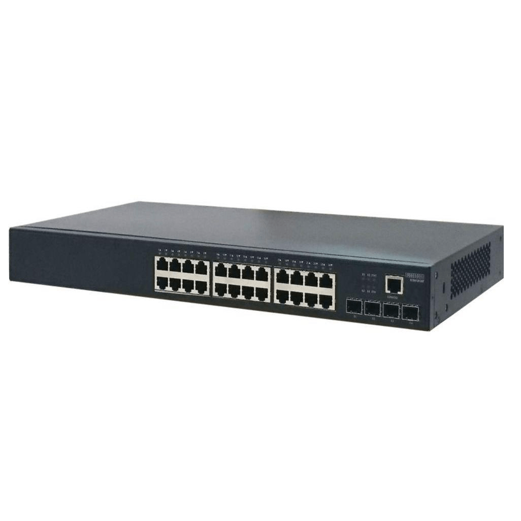 Edgecore 28-port Managed Gigabit Web-Smart Pro Switch ECS2100-28T