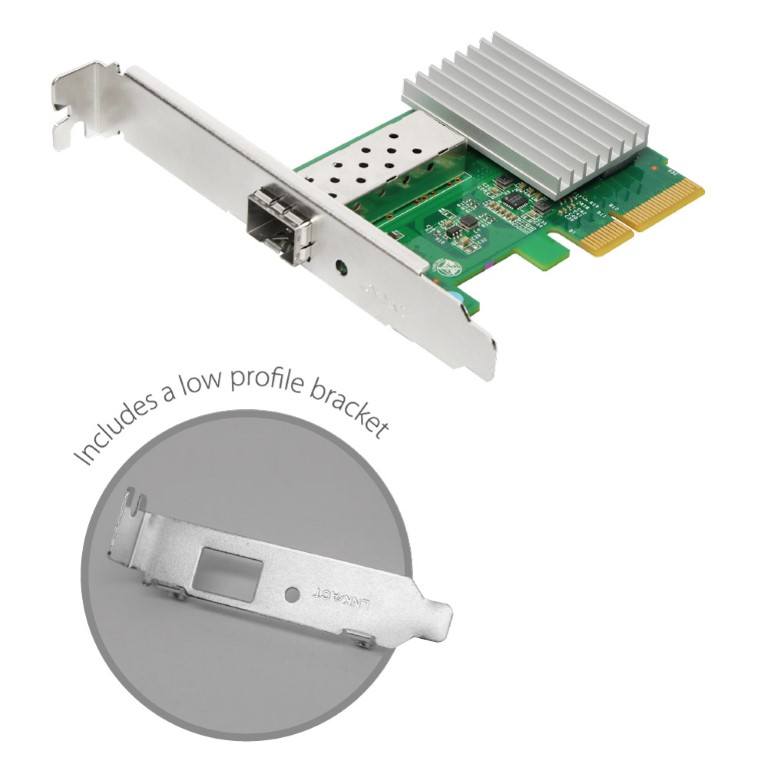 Edimax EN-9320SFP+ 10 Gigabit Ethernet SFP+ PCIe Server Adapter EN9320SFP+
