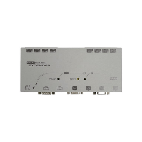 Rextron 8-port VGA Extender with Audio ERVA128L