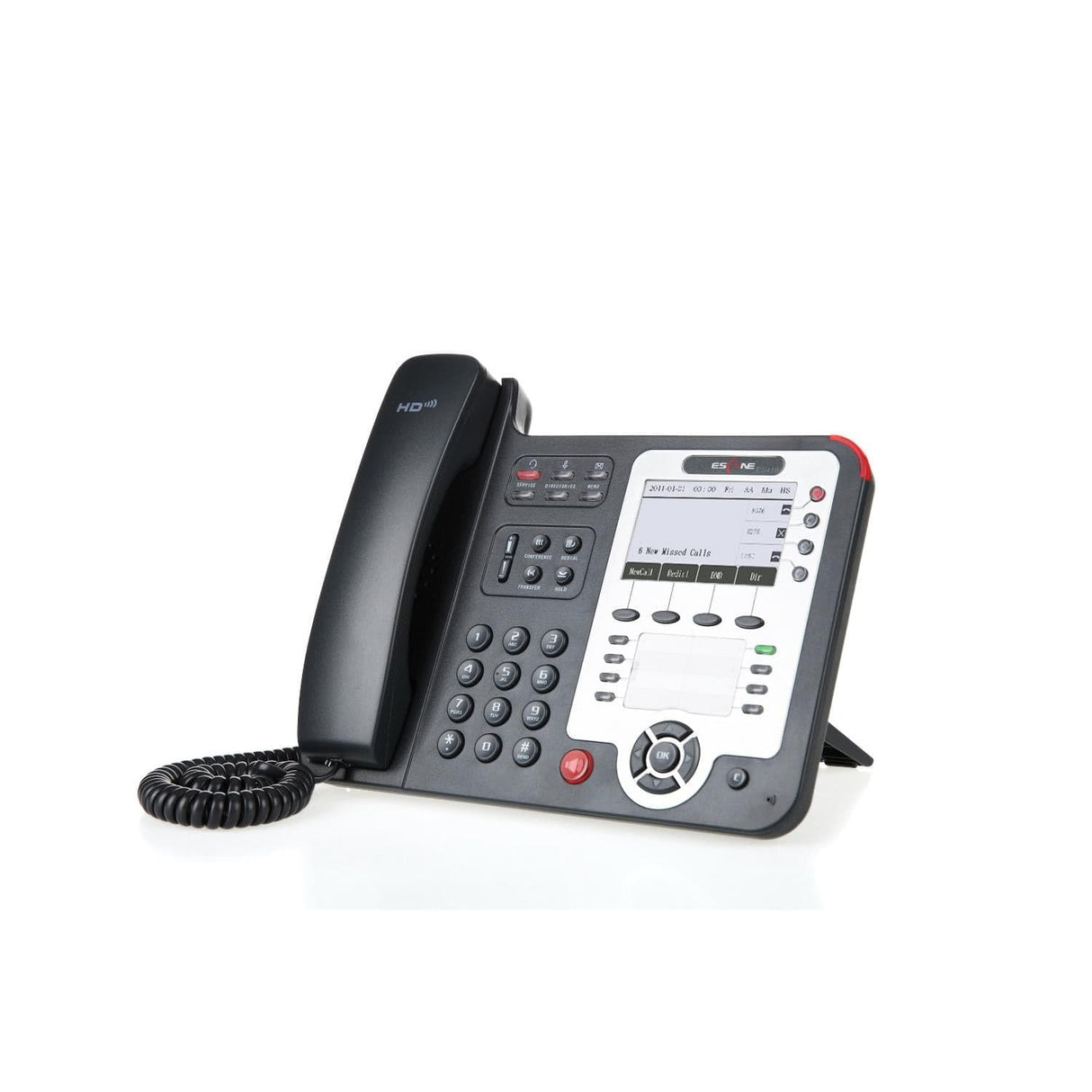 Escene ES410-PEN IP phone Black Wired handset LCD