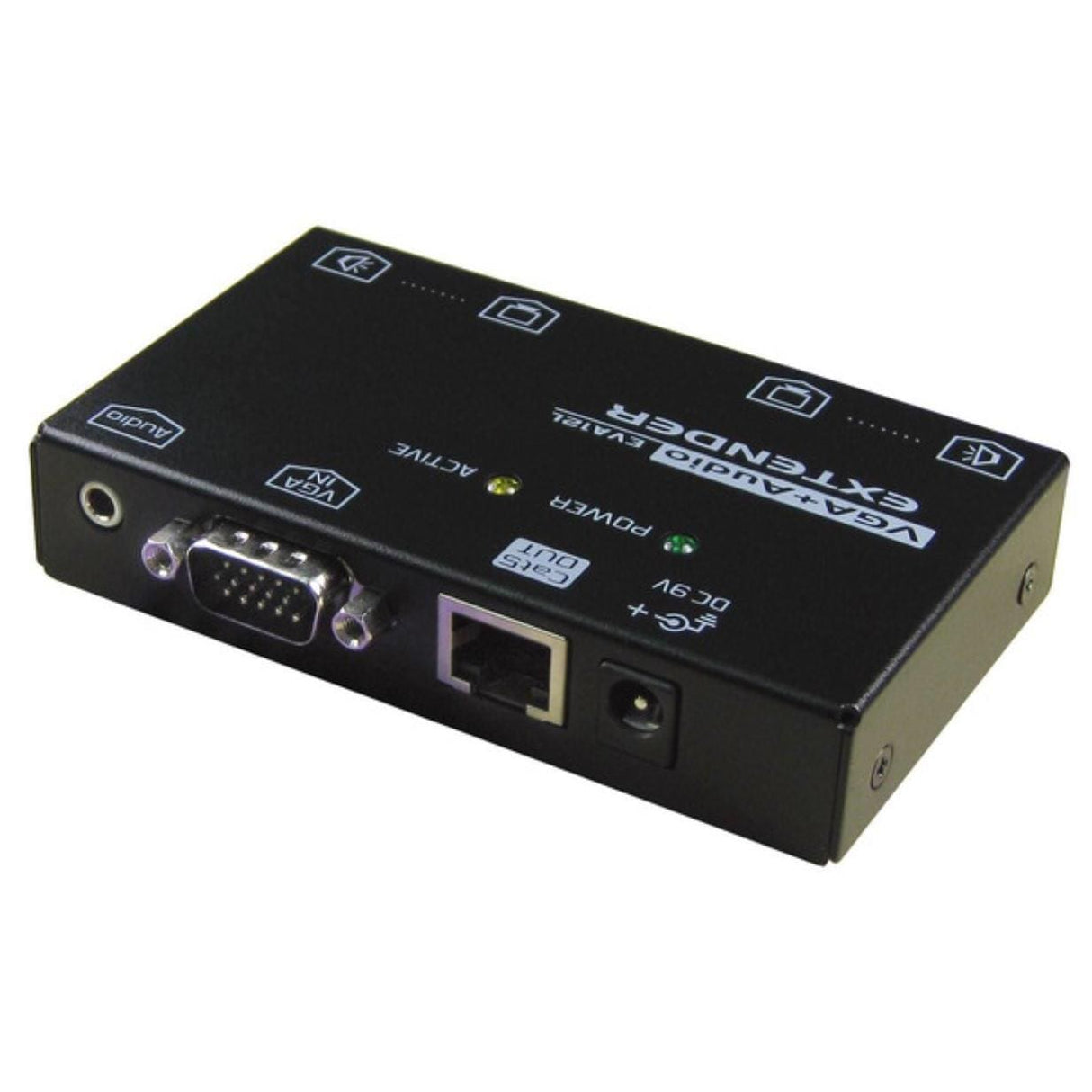 Rextron VGA Video Extender Over Cat.X with Audio EVA-02R