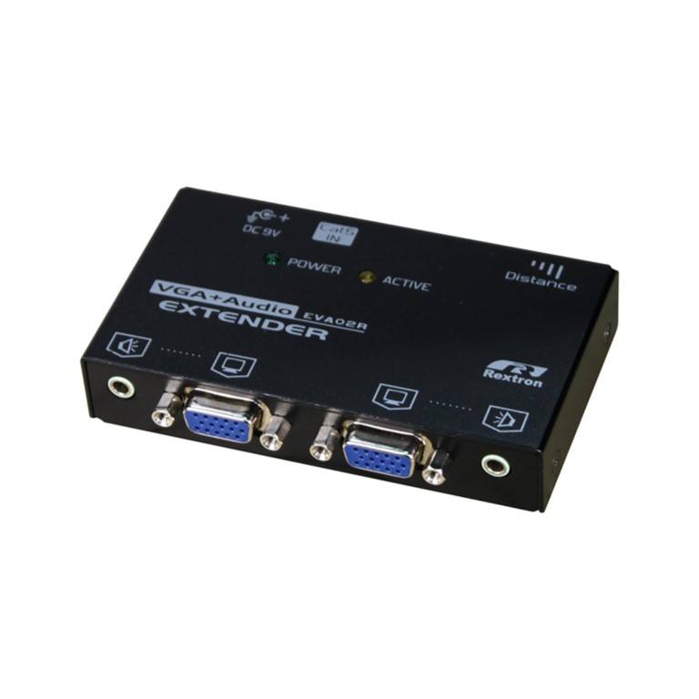 Rextron EVA214 VGA Video Extender over CAT5 with Audio