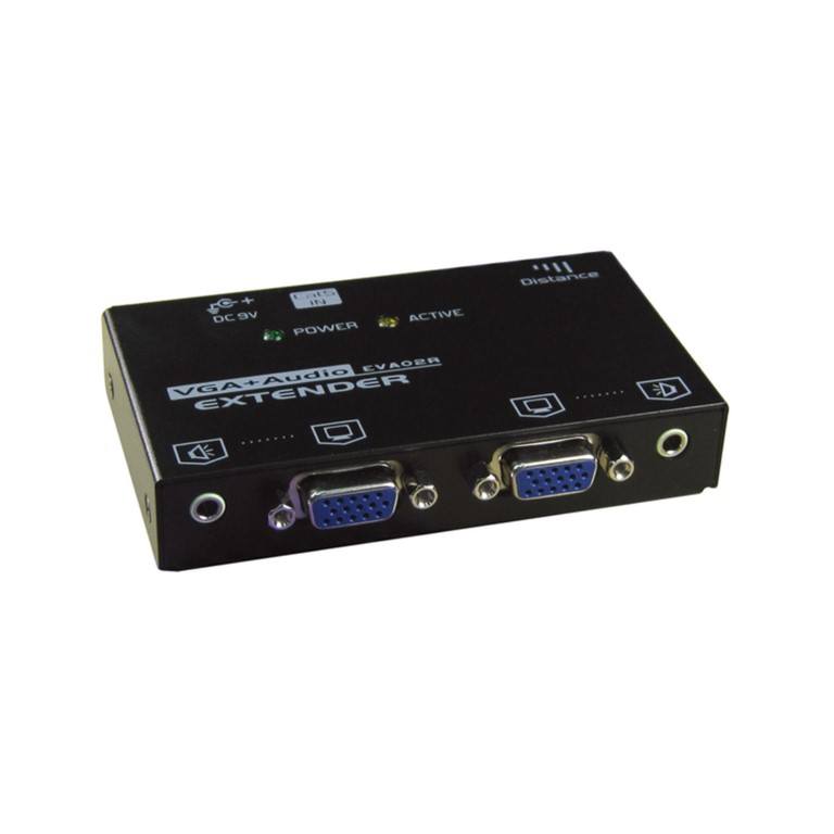 Rextron EVA214 VGA Video Extender over CAT5 with Audio