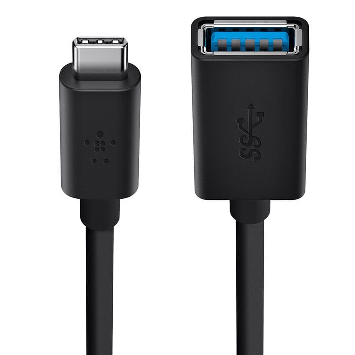 Belkin USB-C to USB-A Adapter F2CU036BTBLK