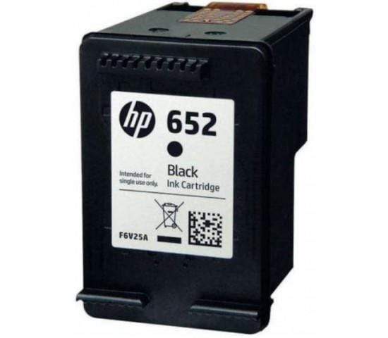 HP 652 Ink Advantage Black Printer Cartridge Original F6V25AE Single-pack