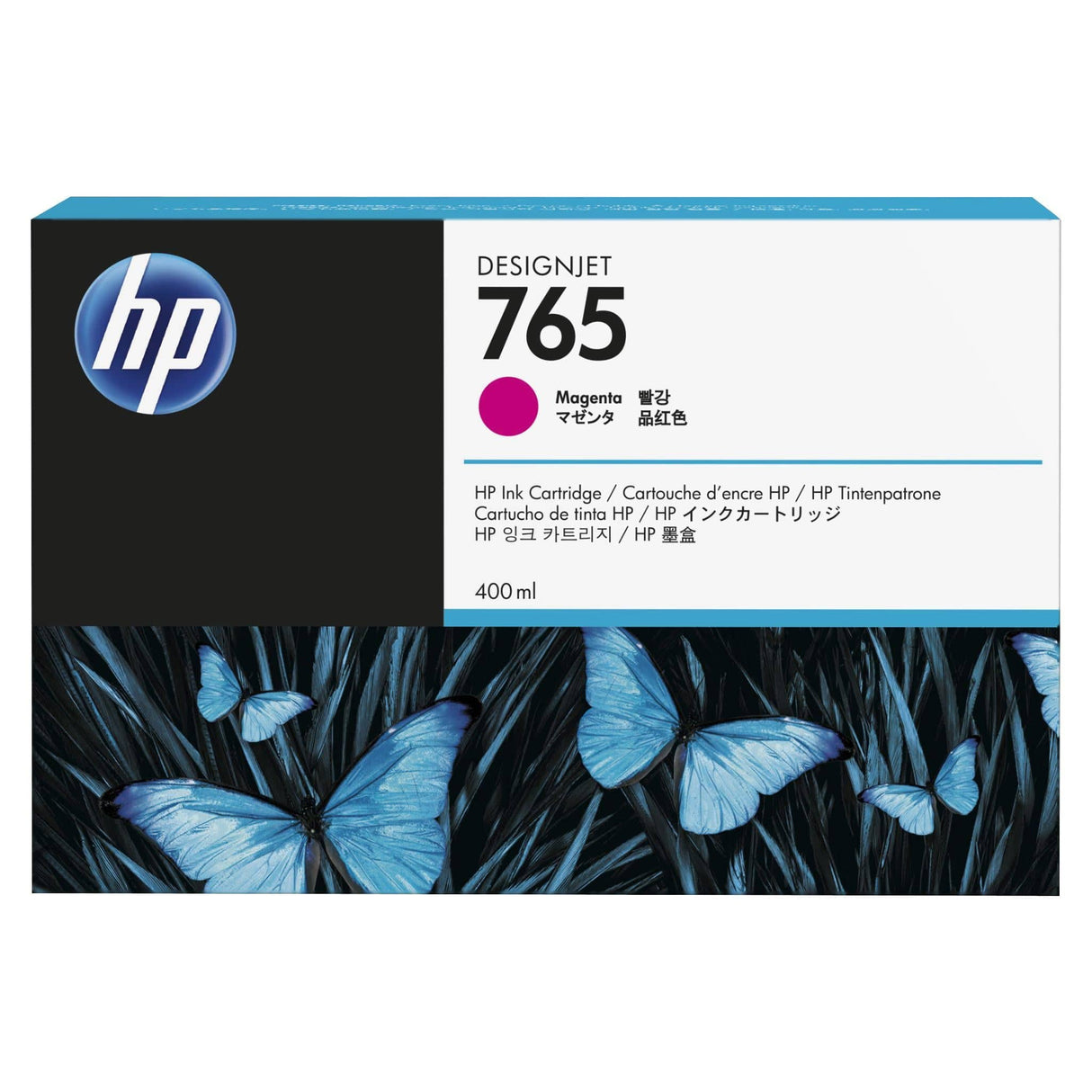 HP 765 Designjet Magenta Standard Yield Ink Cartridge Original F9J51A Single-pack F9J51A