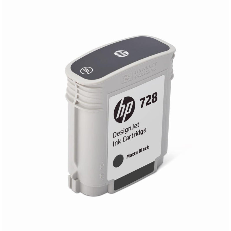 HP 728 69-ml DesignJet Matte Black Printer Ink Cartridge Original F9J64A Single-pack