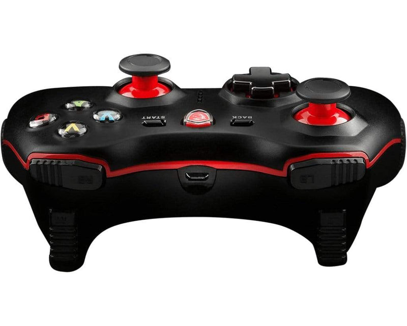 MSI FORCE GC30 Wireless Pro Gaming Controller PC and Android 'PC and Android ready, Upto 8 hours battery usage, adjustable D-Pad cover, Dual vibration motors, Ergonomic design'