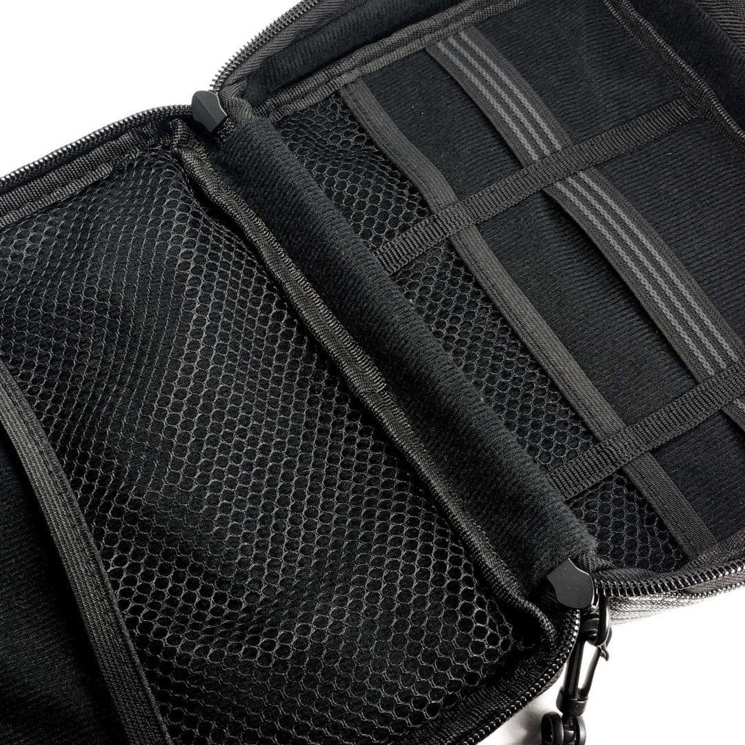 Tuff-Luv Electronics Accessories Travel Organizer/Gadget Bag Grey Stripe G3_84