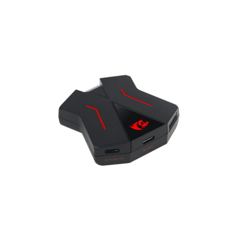 Redragon ERIS Gamepad to Mouse and Keyboard Converter Adapter with Desktop App Black GA-200
