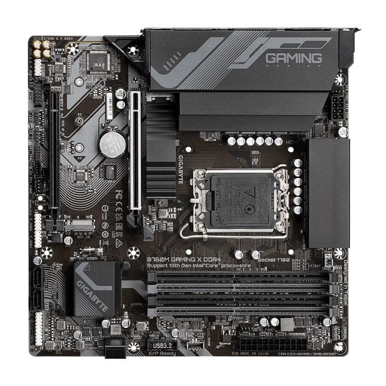 Gigabyte B760M Gaming X DDR4 Intel Socket LGA 1700 mATX Motherboard GA-B760M-GAMING-X-DDR4