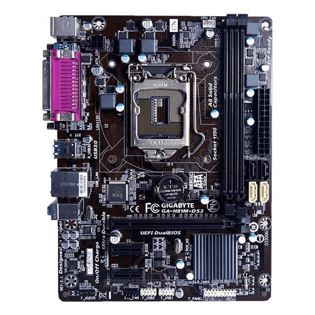 GIGABYTE GA-H81M-DS2 motherboard LGA 1150 (Socket H3) Micro ATX Intel H81