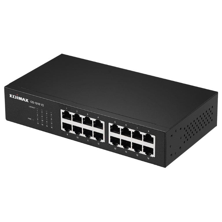 Edimax 16-Port Unmanaged Gigabit Switch GS-1016-V2