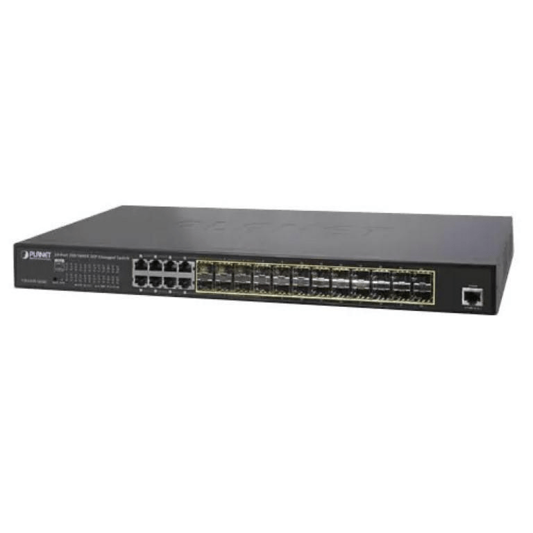 Planet GS-5220-16S8CR 24-port Gigabit SFP with 8-port Gigabit Shared TP L2+ Managed Switch