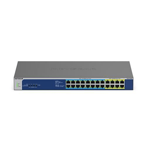 Netgear GS524UP Unmanaged Switch Gigabit Ethernet PoE Grey GS524UP-100EUS