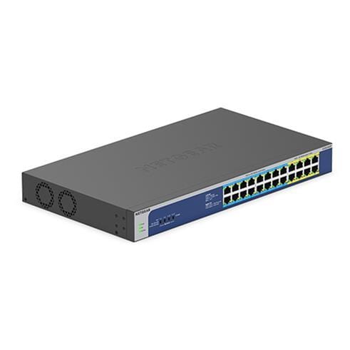 Netgear GS524UP Unmanaged Switch Gigabit Ethernet PoE Grey GS524UP-100EUS
