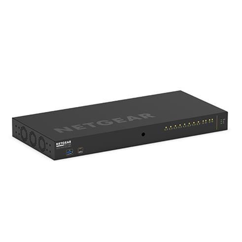 Netgear M4250-10G2F Managed Switch L2/L3 Gigabit Ethernet PoE 1U Black GSM4212P-100EUS