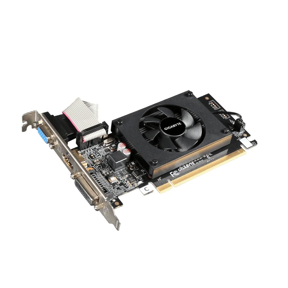 Gigabyte GV-N710D3-2GL graphics card NVIDIA GeForce GT 710 2 GB GDDR3