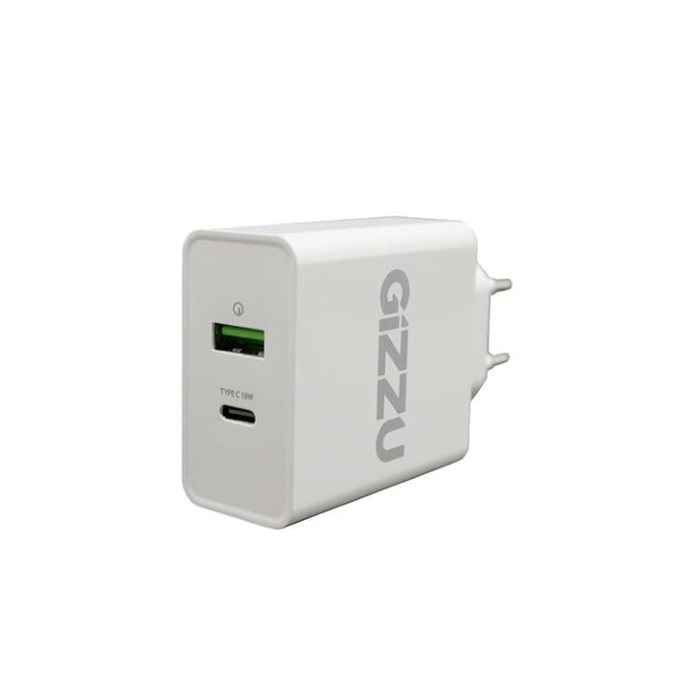Gizzu Wall Charger Type C 36W White GWCPDU36W