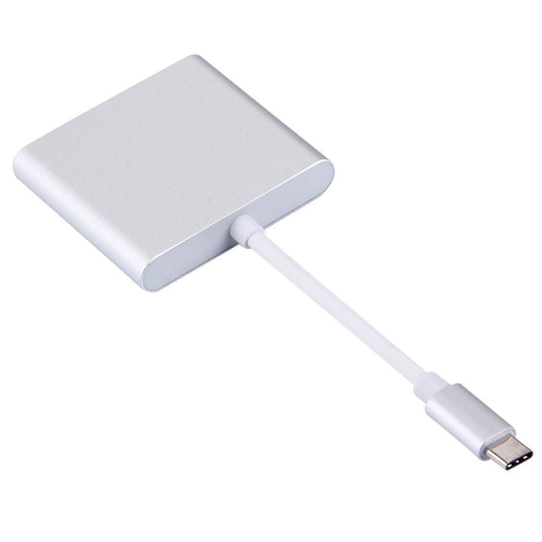 Tuff-Luv 3-in-1 USB 3.1 Type C and HDMI Adapter - Silver H10_75
