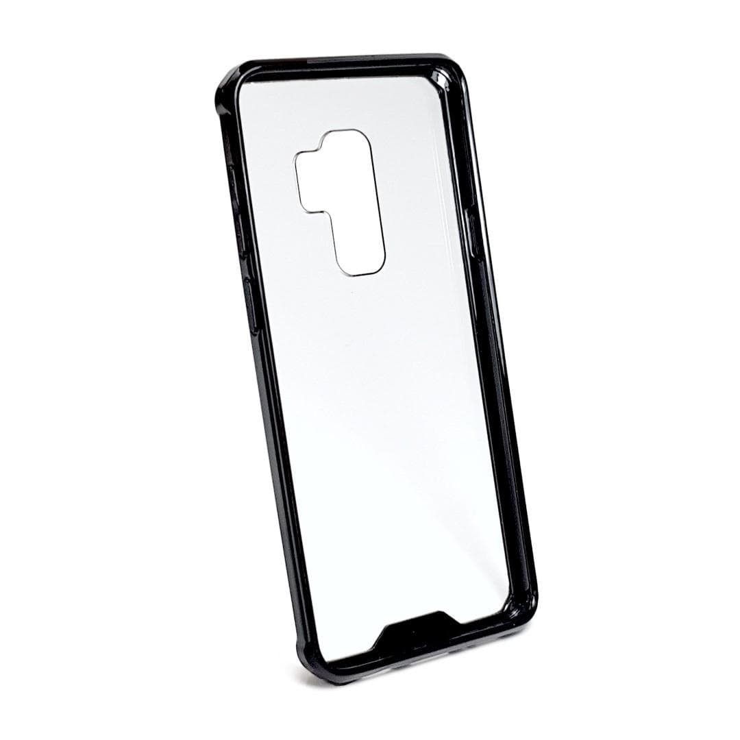 Tuff-Luv Shockproof Armour Protective Back Case for Samsung S9+ Plus Clear H12_76