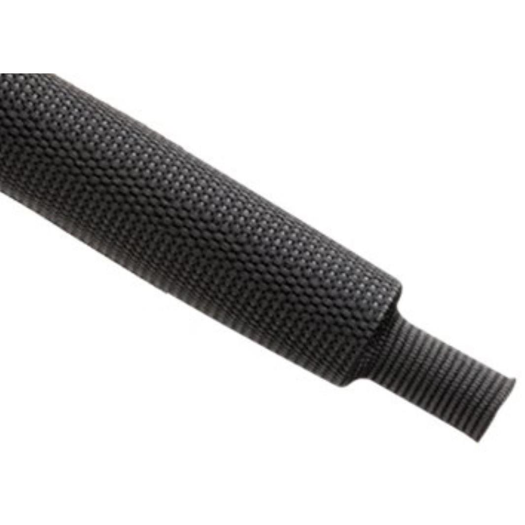 Techflex Shrinkflex Fabric 40mm to 20mm Black H2F1.58BK