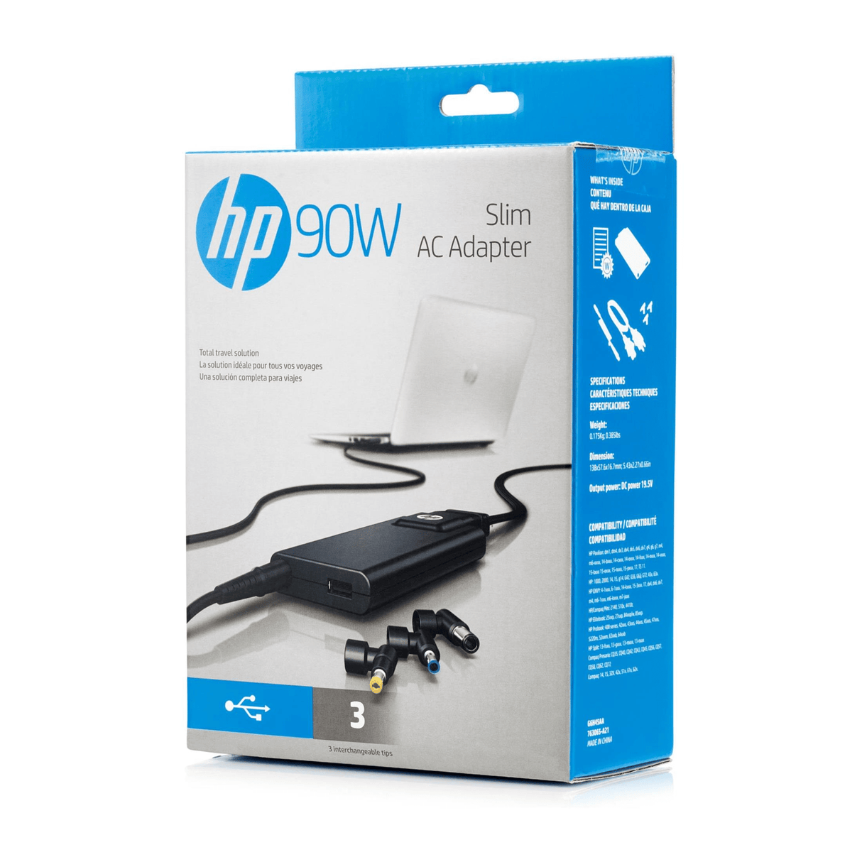 HP 90W Slim AC Adapter H6Y83AA
