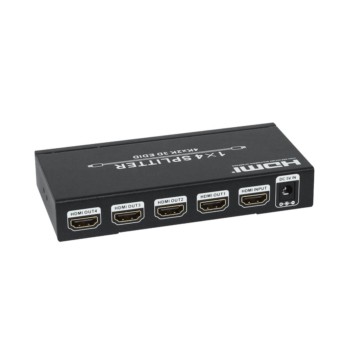 HDCVT HDV-9814 1 x 4 HDMI Splitter supports HDCP and EDID
