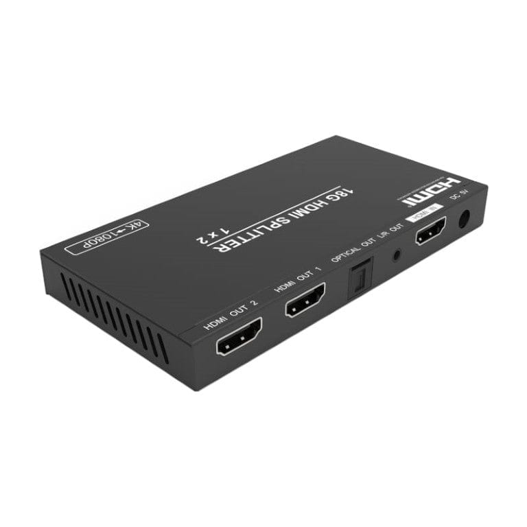 HDCVT 1x2 HDMI 2.0 Splitter Box HDV-B12SA