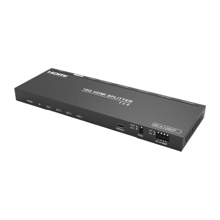HDCVT 1x4 HDMI 2.0 Splitter HDV-B14SA