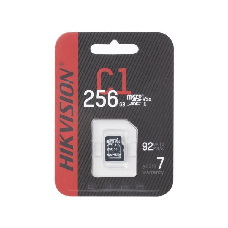 Hikvision C1 V30 256GB MicroSD (TF) Card HS-TF-C1-256G