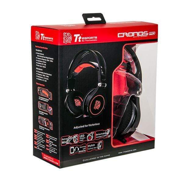 TT ESPORTS HT-CRA-ANECBK-14 Headphones Or Headset Head-band Black and Red