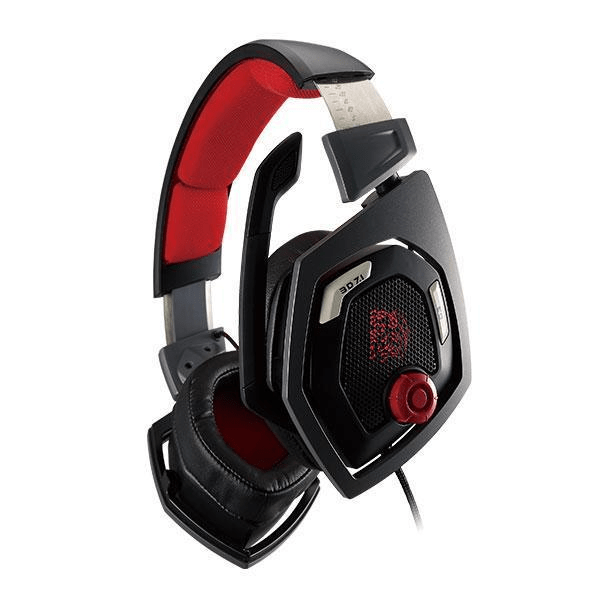 Thermaltake SHOCK 3D 7.1 Headset Head-band Black and Red HT-RSO-DIECBK-13