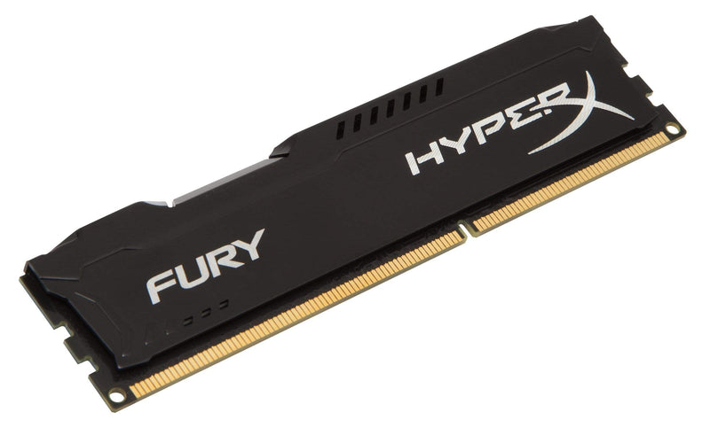 HyperX FURY Black 4GB 1600MHz DDR3 Memory Module 1 x 4 GB HX316C10FB/4