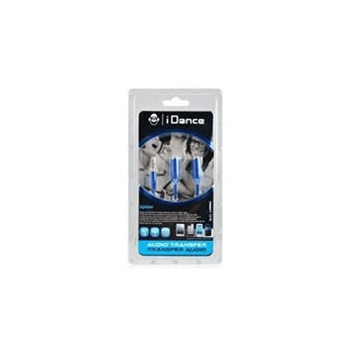 iDance ID-C2-BL Connect-C2 3.5mm 1-2 Splitter - Blue