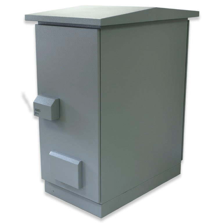 CPS 38U 600mm x 1000mm x 1872mm IP55 Ventilated Outdoor Cabinet IP55V.6038.GRY