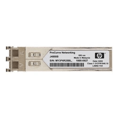 HPE Aruba 1G SFP LC SX Transceiver Module J4858D
