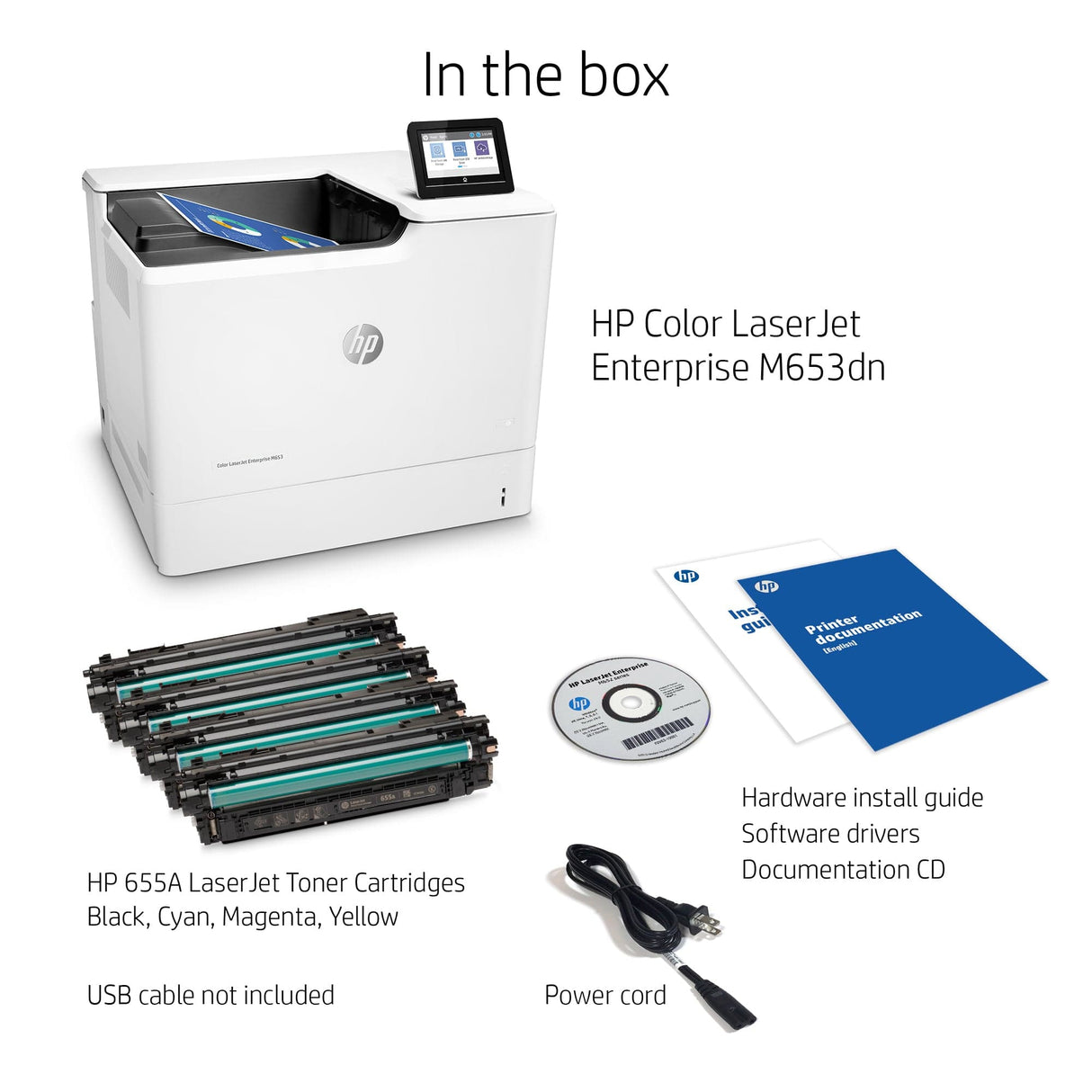 HP Color LaserJet Enterprise M653dn Colour 1200 x 1200 DPI A4