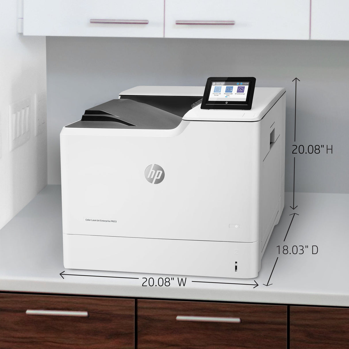 HP Color LaserJet Enterprise M653dn Colour 1200 x 1200 DPI A4