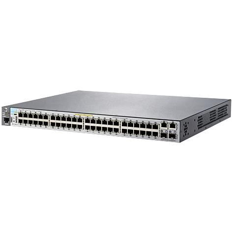 HPE Aruba 2530 48 PoE+ Managed Switch L2 Fast Ethernet PoE 1U Grey J9778A