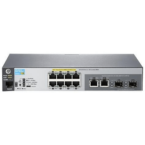 HPE Aruba 2530 8 PoE+ Managed Ethernet L2 Switch J9780A