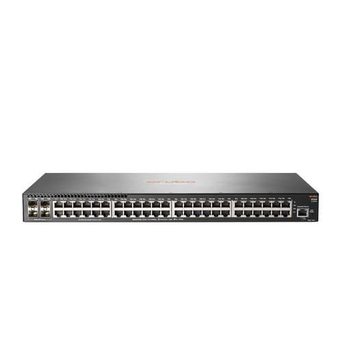 HPE Aruba 2930F 48G 4SFP Managed Switch L3 Gigabit Ethernet Grey 1U JL260A