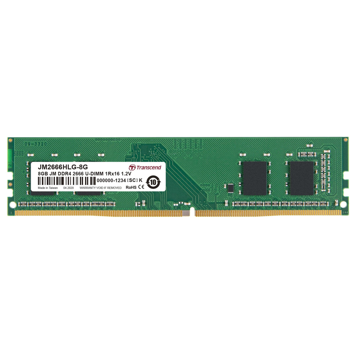 Transcend JetRam DDR4-2666 U-DIMM 8GB