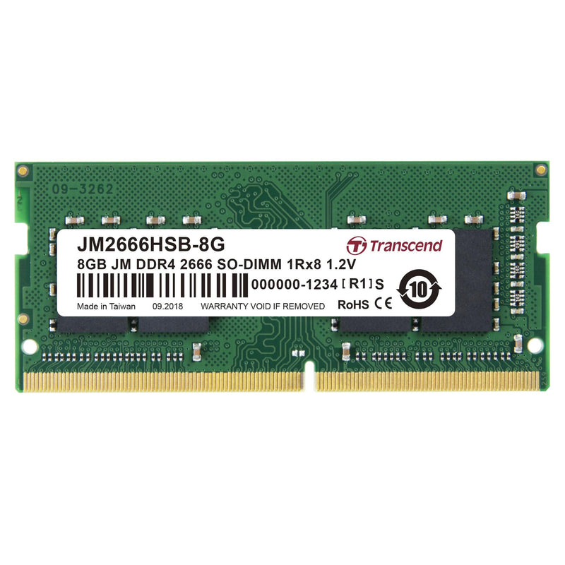 Transcend DDR4-2666 SO-DIMM 8GB JetRam JM2666HSB-8G