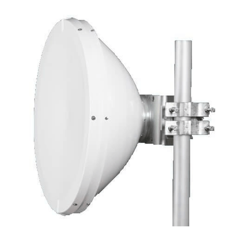 Jirous 10/11GHz 38cm Parabolic Dish Antenna for AirFiber 11 JRE-28-EXTREM-UPB
