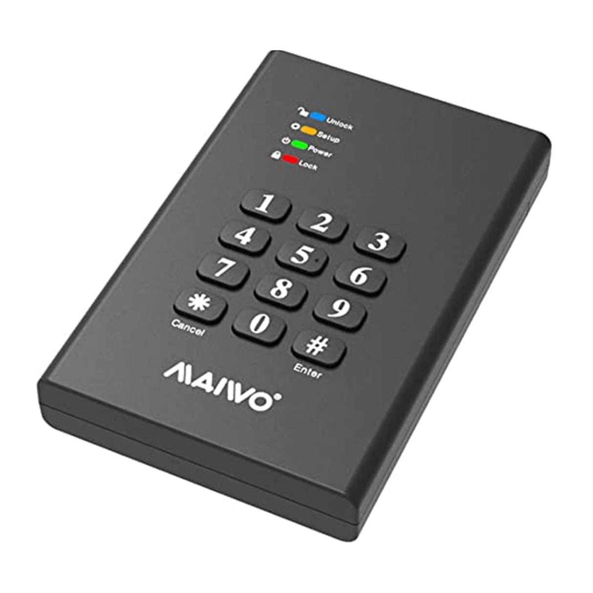 Maiwo 2.5-inch USB 3.0 Keypad Encrypted Enclosure K2568KPA